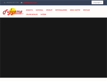 Tablet Screenshot of fujiyama.com.tr